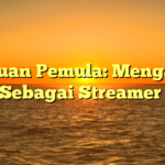 Panduan Pemula: Mengawali Karir Sebagai Streamer Game