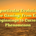 The particular Evolution of Online Gaming: From Earlier Beginnings to Current Phenomenon