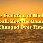﻿The Evolution of Modern Football: How the Game Has Changed Over Time